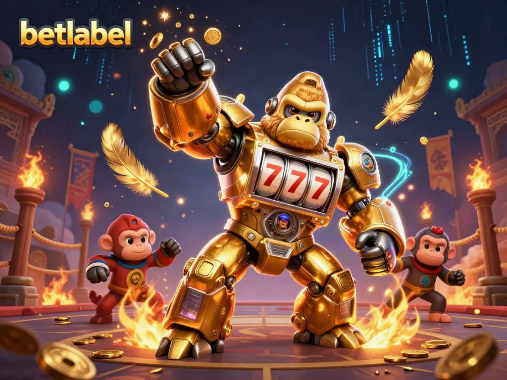 Experience thrilling gameplay with BetLabel's vibrant casino atmosphere, showcasing epic wins.